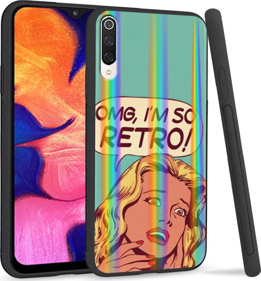 Super Fashion Etui na telefon Xiaomi Mi9 Rainbow Case OMG I'm so Retro 1