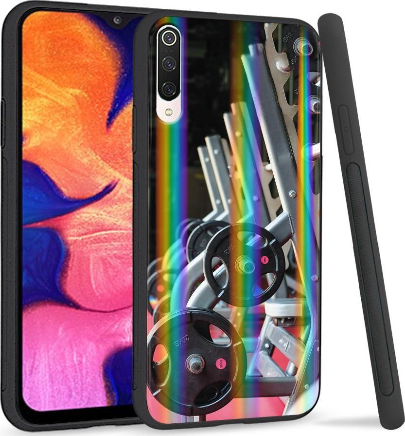 Super Fashion Etui na telefon Xiaomi Mi9 Rainbow Case Siłownia 1