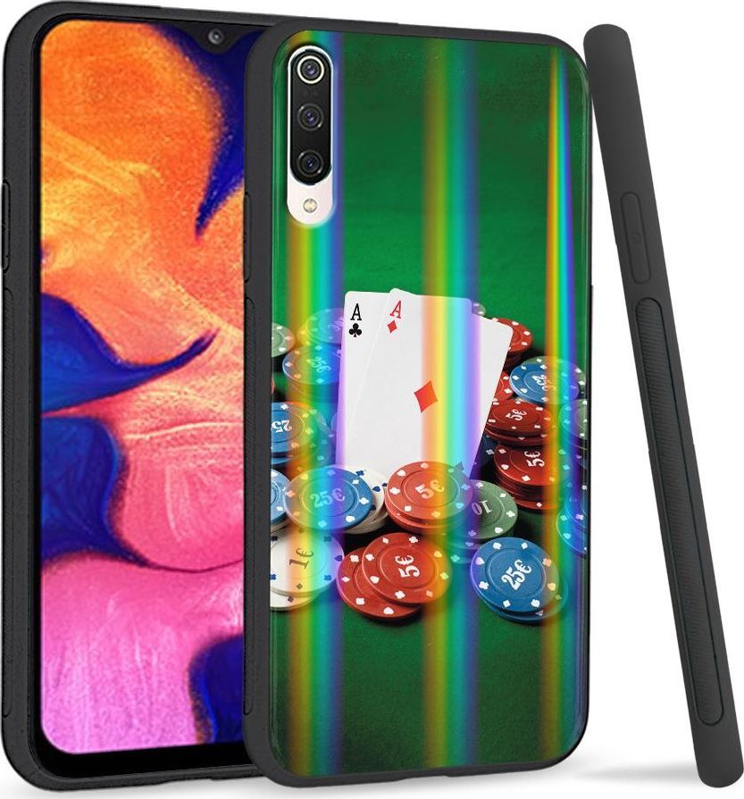 Super Fashion Etui na telefon Xiaomi Mi9 Rainbow Case Poker 1