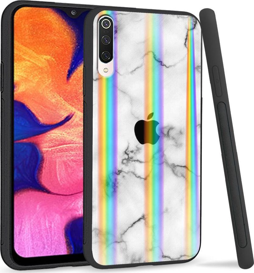 Super Fashion Etui na telefon Xiaomi Mi9 Rainbow Case Marble Apple 1