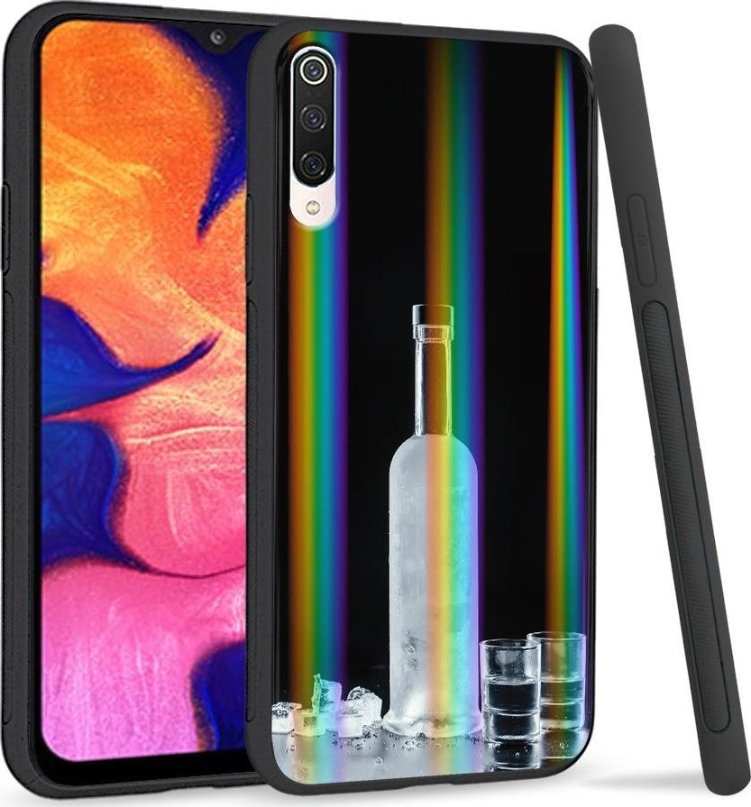 Super Fashion Etui na telefon Xiaomi Mi9 Rainbow Case Alkohol 1