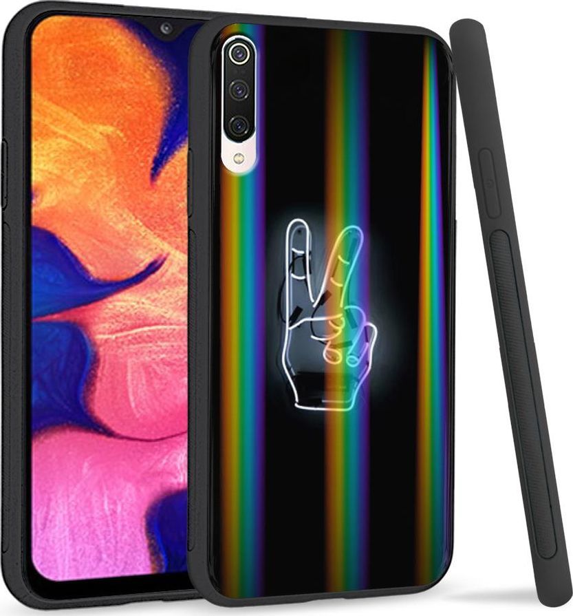Super Fashion Etui na telefon Xiaomi Mi9 Rainbow Case Peace 1