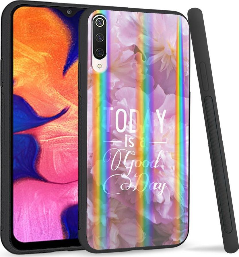Super Fashion Etui na telefon Xiaomi Mi9 Rainbow Case Today is a good day 1