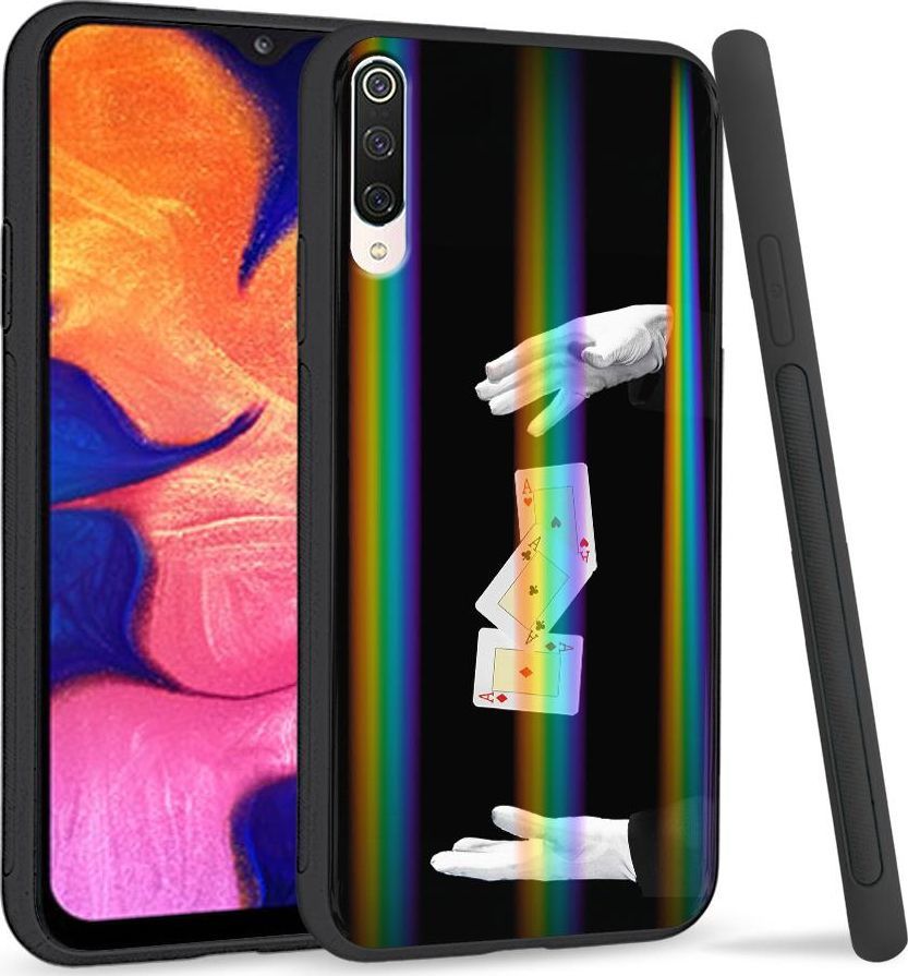 Super Fashion Etui na telefon Xiaomi Mi9 Rainbow Case Trzy asy 1