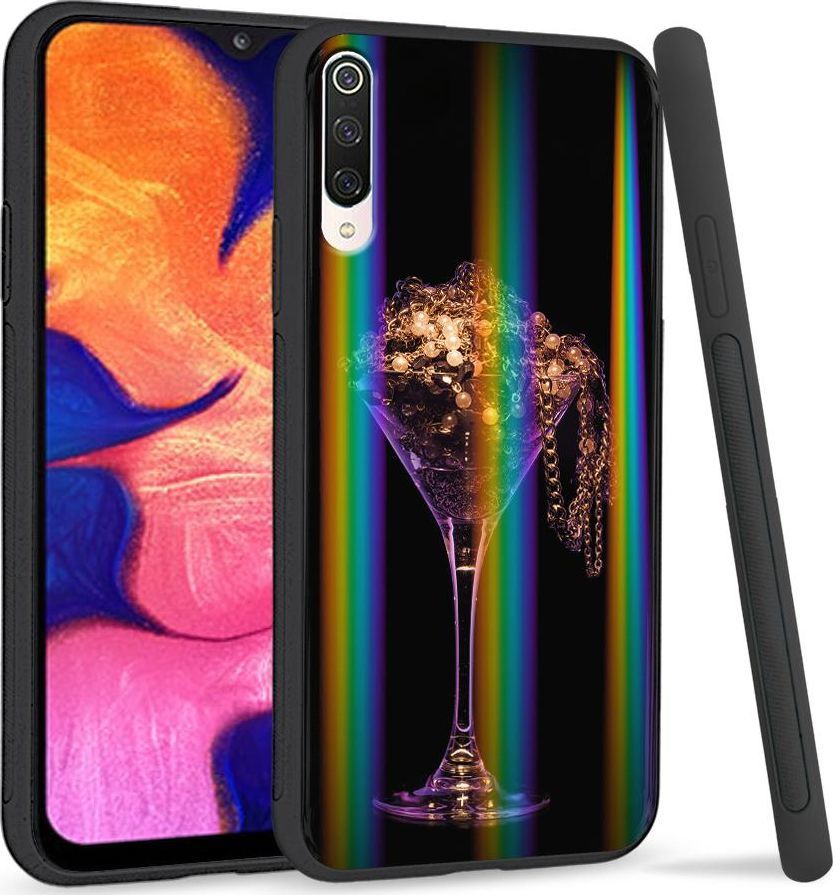 Super Fashion Etui na telefon Xiaomi Mi9 Rainbow Case Złoto 1