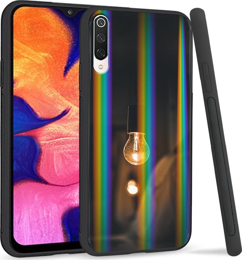 Super Fashion Etui na telefon Xiaomi Mi9 Rainbow Case Żarówka 1