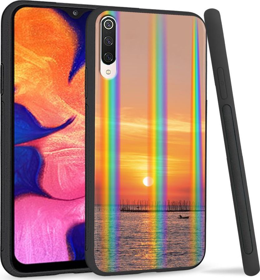 Super Fashion Etui na telefon Xiaomi Mi9 Rainbow Case Zachód słońca 1