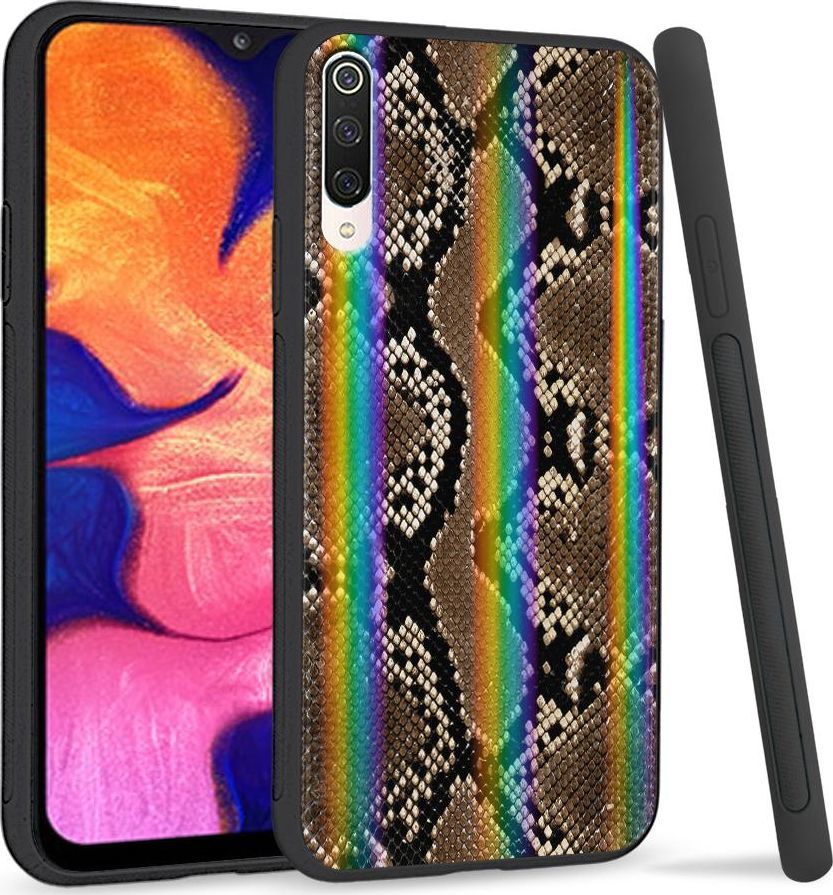 Super Fashion Etui na telefon Xiaomi Mi9 Rainbow Case Snake's Skin 1