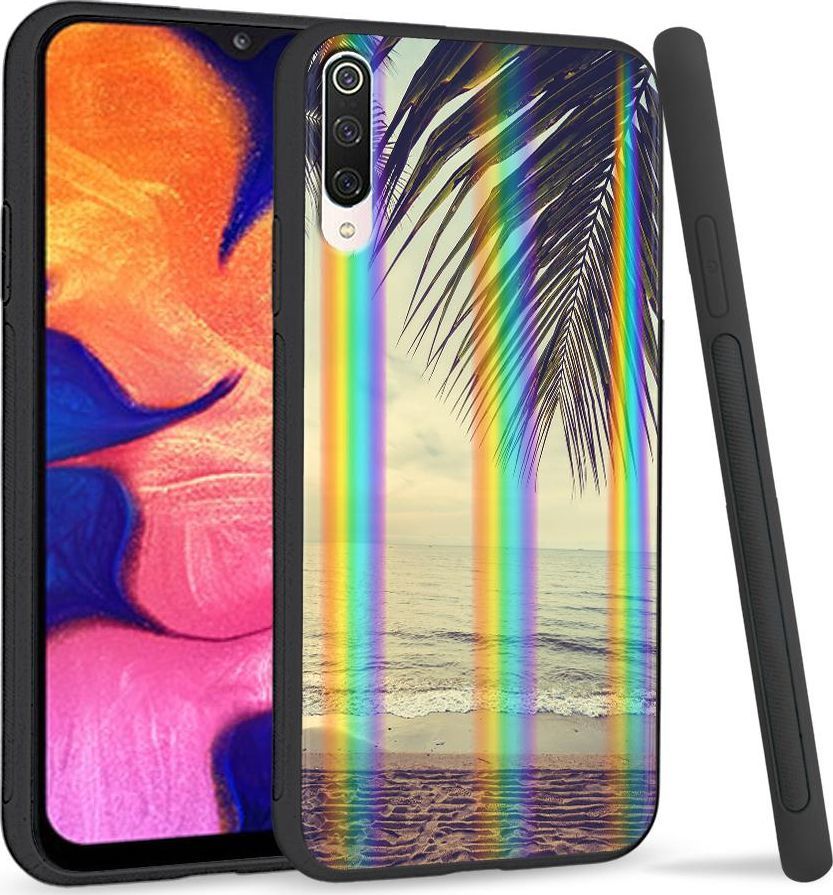 Super Fashion Etui na telefon Xiaomi Mi9 Rainbow Case Beach side 1