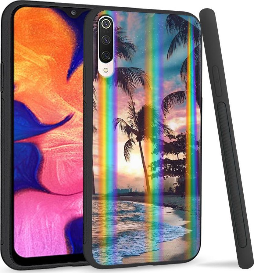 Super Fashion Etui na telefon Xiaomi Mi9 Rainbow Case Tropical Beach 1