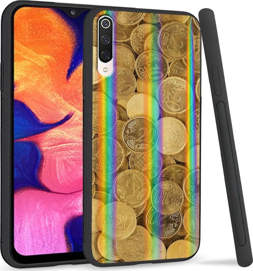 Super Fashion Etui na telefon Xiaomi Mi9 Rainbow Case Coins 1