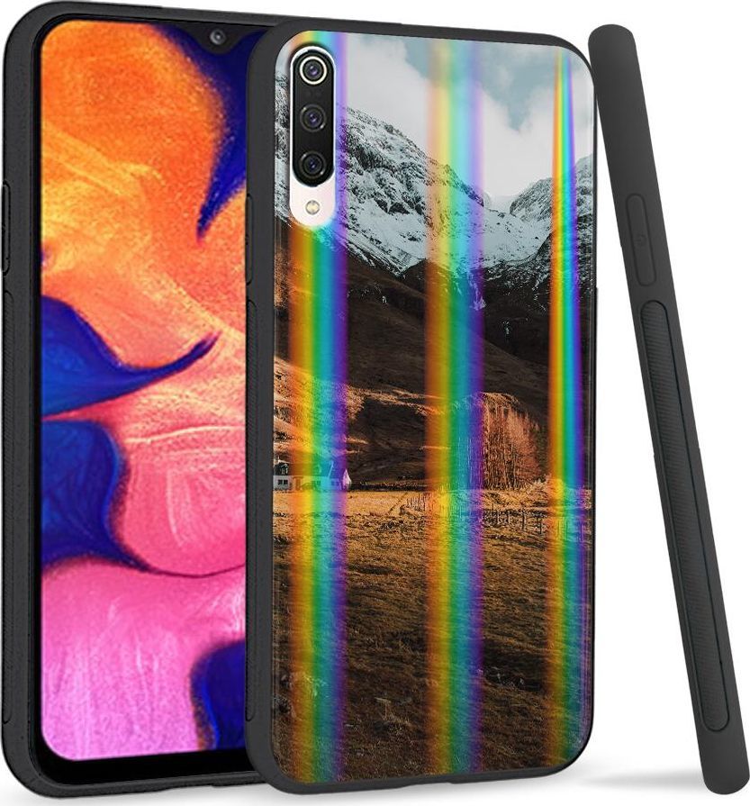 Super Fashion Etui na telefon Xiaomi Mi9 Rainbow Case Lawina 1