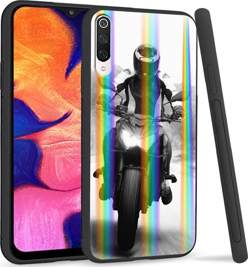 Super Fashion Etui na telefon Xiaomi Mi9 Rainbow Case Racer 1