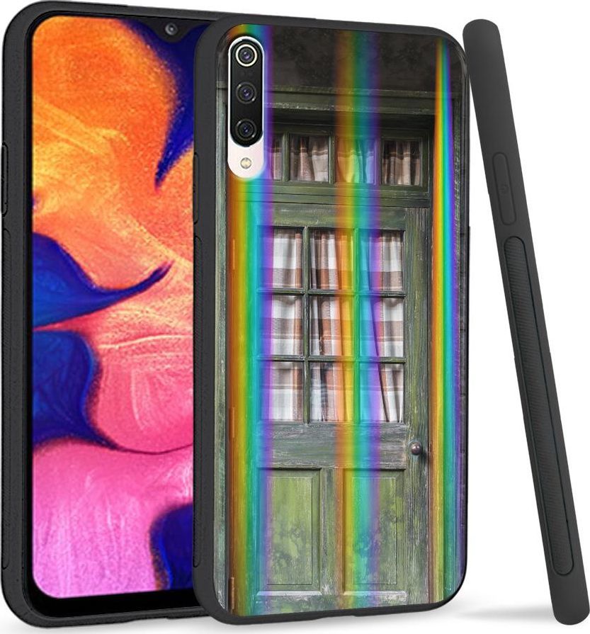 Super Fashion Etui na telefon Xiaomi Mi9 Rainbow Case Stare drzwi 1