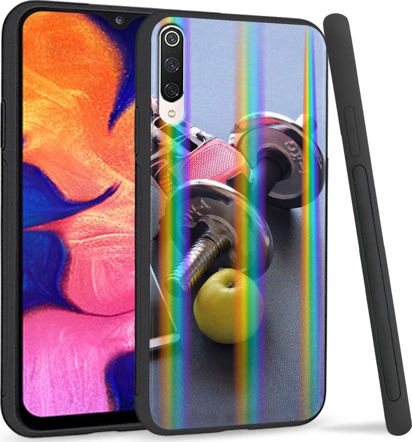 Super Fashion Etui na telefon Xiaomi Mi9 Rainbow Case Hantla 1