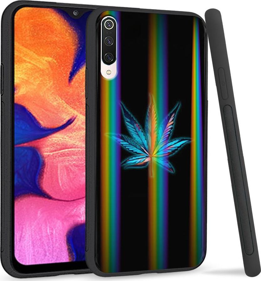 Super Fashion Etui na telefon Xiaomi Mi9 Rainbow Case Liść 1