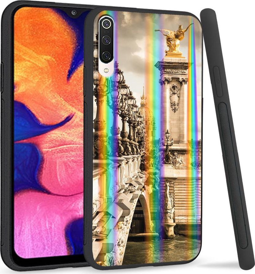 Super Fashion Etui na telefon Xiaomi Mi9 Rainbow Case Stary most 1