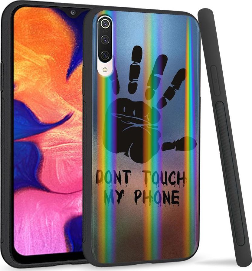 Super Fashion Etui na telefon Xiaomi Mi9 Rainbow Case Don't Touch My Phone 1