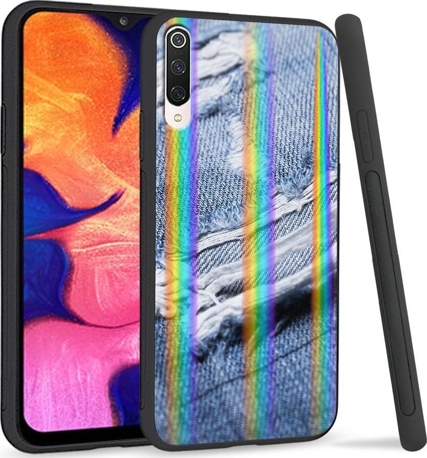 Super Fashion Etui na telefon Xiaomi Mi9 Rainbow Case Dziury 1