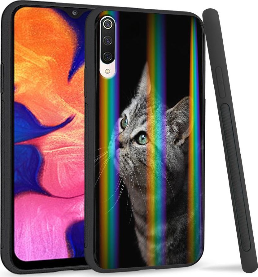 Super Fashion Etui na telefon Xiaomi Mi9 Rainbow Case My kitty friend 1