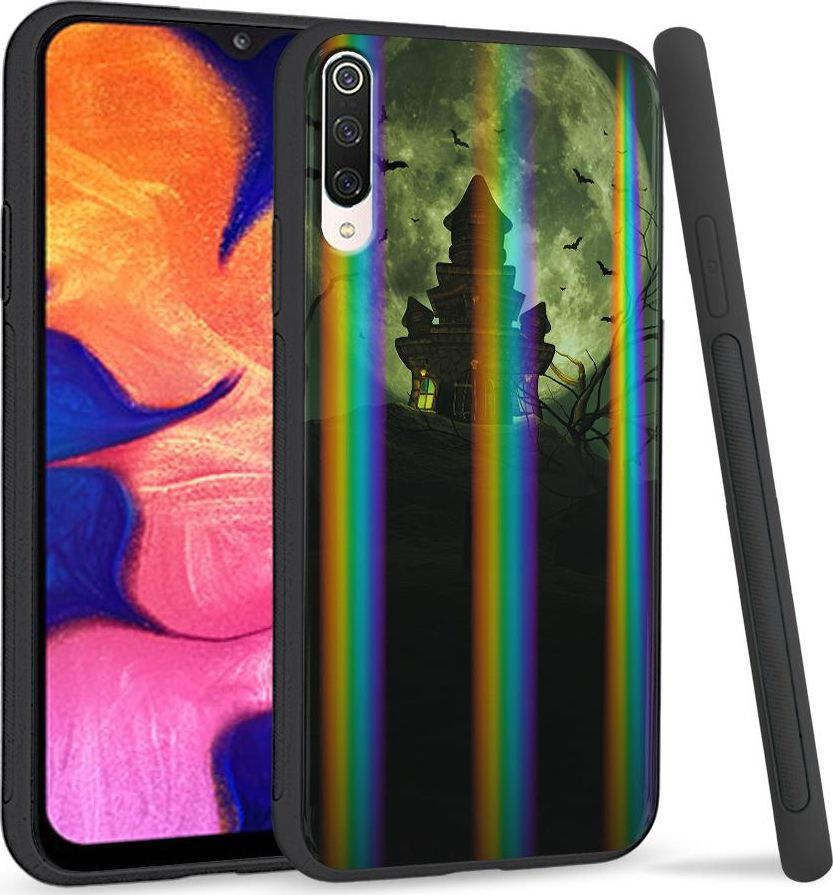 Super Fashion Etui na telefon Xiaomi Mi9 Rainbow Case Spooky castle 1
