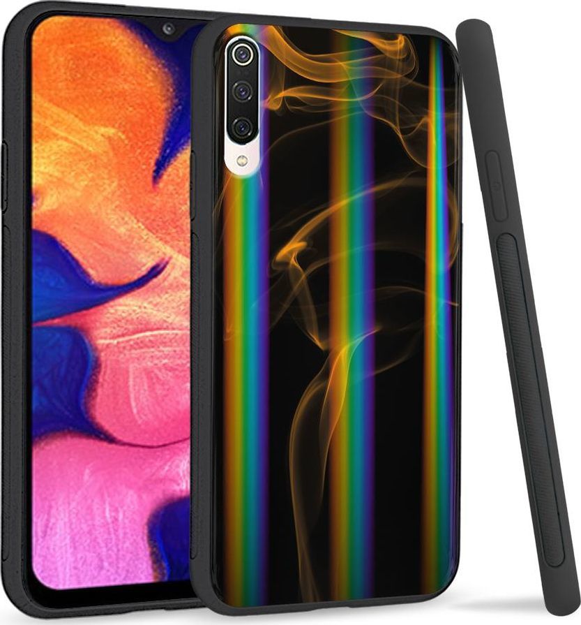 Super Fashion Etui na telefon Xiaomi Mi9 Rainbow Case Orange smoke 1