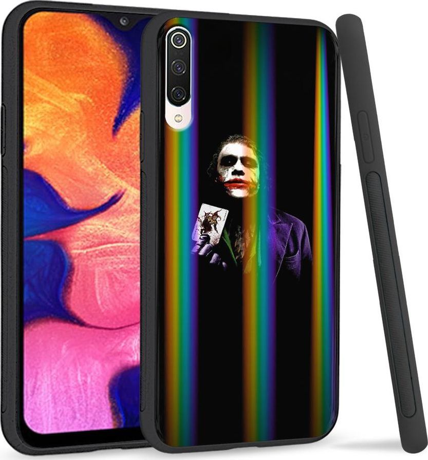 Super Fashion Etui na telefon Xiaomi Mi9 Rainbow Case Czarny Joker 1