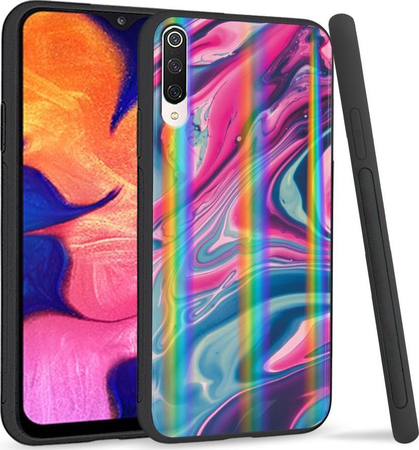 Super Fashion Etui na telefon Xiaomi Mi9 Rainbow Case Liquid Abstract 1