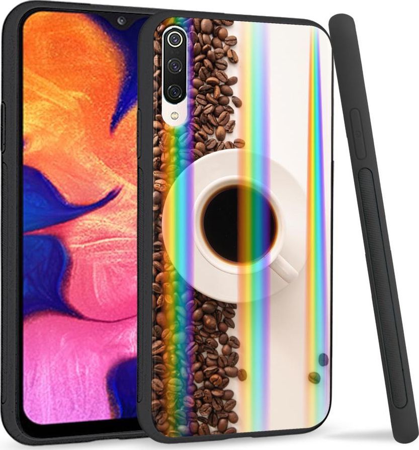 Super Fashion Etui na telefon Xiaomi Mi9 Rainbow Case Coffee Cup 1
