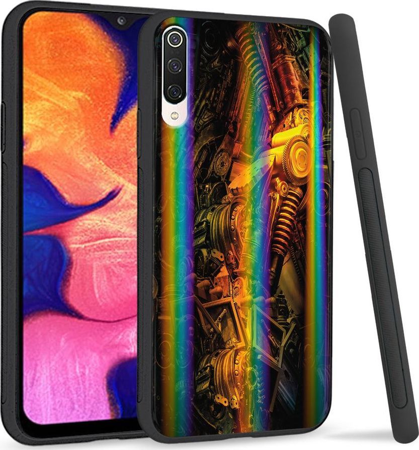 Super Fashion Etui na telefon Xiaomi Mi9 Rainbow Case Machine world 1