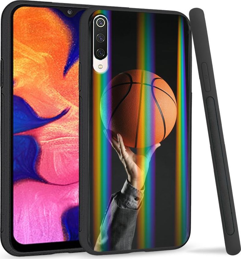 Super Fashion Etui na telefon Xiaomi Mi9 Rainbow Case Basketball 1