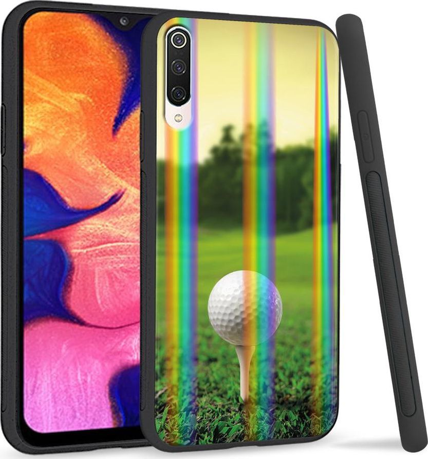 Super Fashion Etui na telefon Xiaomi Mi9 Rainbow Case Golf 1