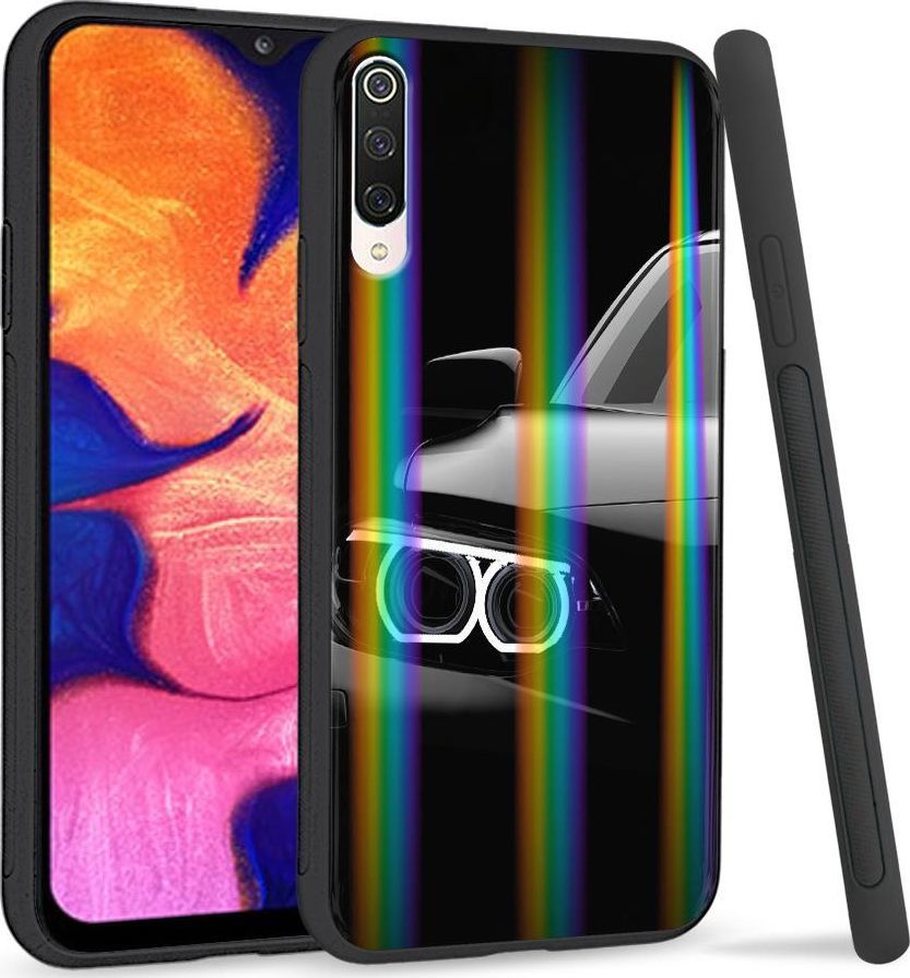 Super Fashion Etui na telefon Xiaomi Mi9 Rainbow Case Car Headlights 1