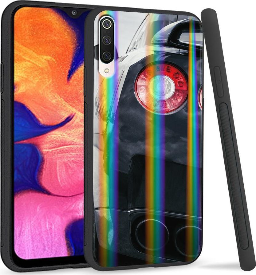 Super Fashion Etui na telefon Xiaomi Mi9 Rainbow Case Tailights 1