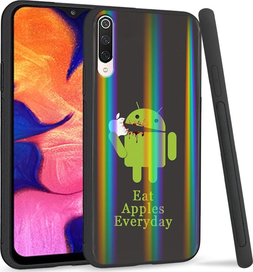 Super Fashion Etui na telefon Xiaomi Mi9 Rainbow Case Eat Apples Everyday 1