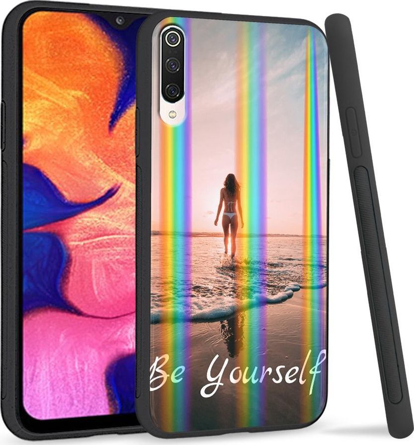 Super Fashion Etui na telefon Xiaomi Mi9 Rainbow Case Be Yourself 1