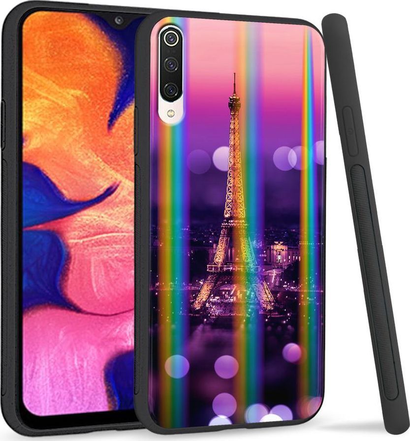 Super Fashion Etui na telefon Xiaomi Mi9 Rainbow Case Kocham Paryż 1