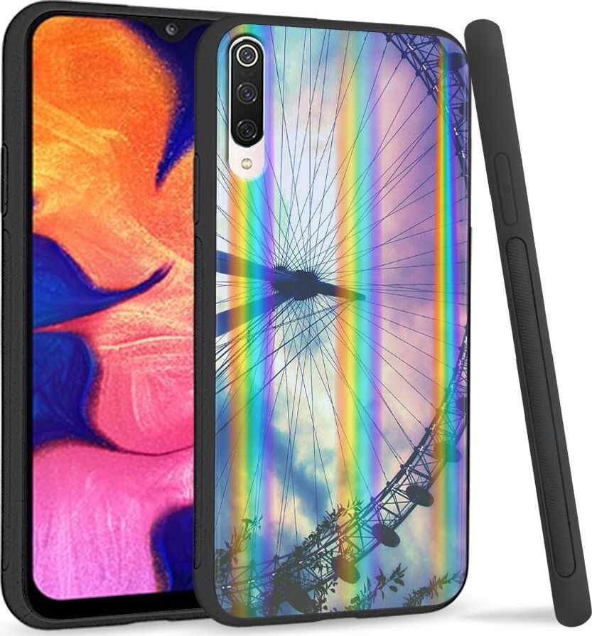 Super Fashion Etui na telefon Xiaomi Mi9 Rainbow Case Rollercoster 1