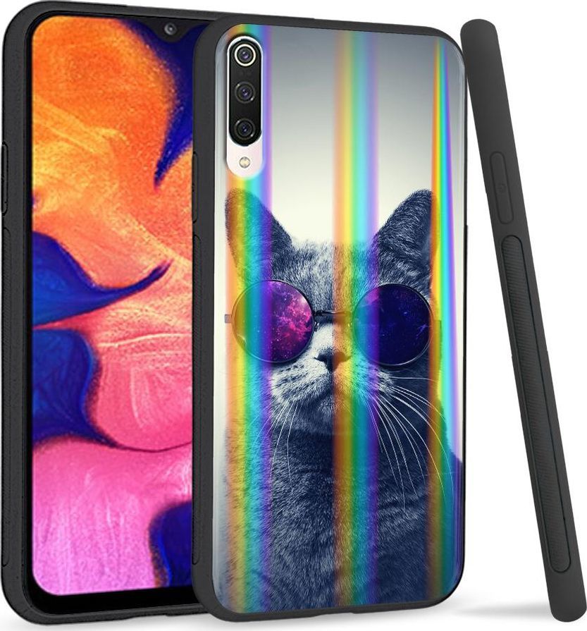 Super Fashion Etui na telefon Xiaomi Mi9 Rainbow Case Cat 1