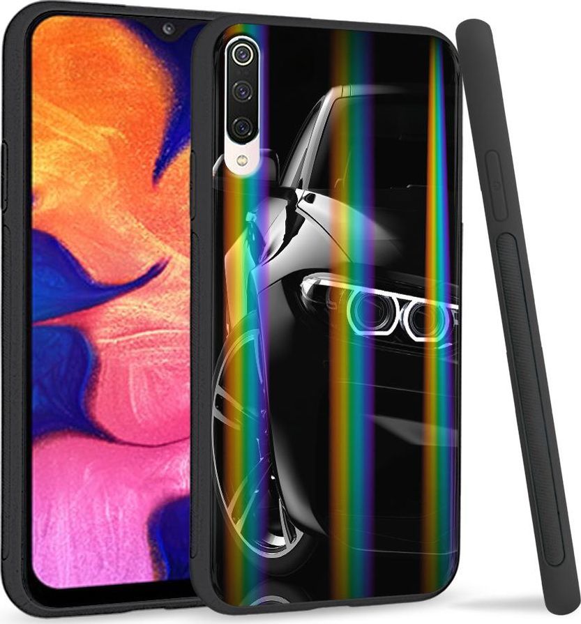 Super Fashion Etui na telefon Xiaomi Mi9 Rainbow Case LED headlights 1
