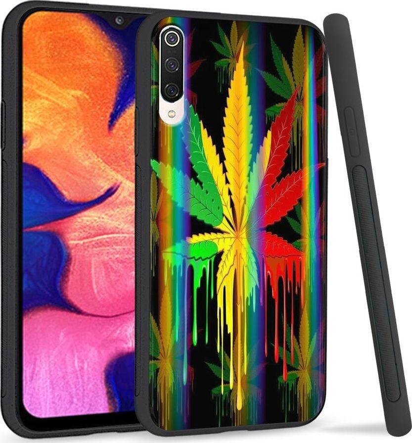 Super Fashion Etui na telefon Xiaomi Mi9 Rainbow Case Jamaica Zioło 1