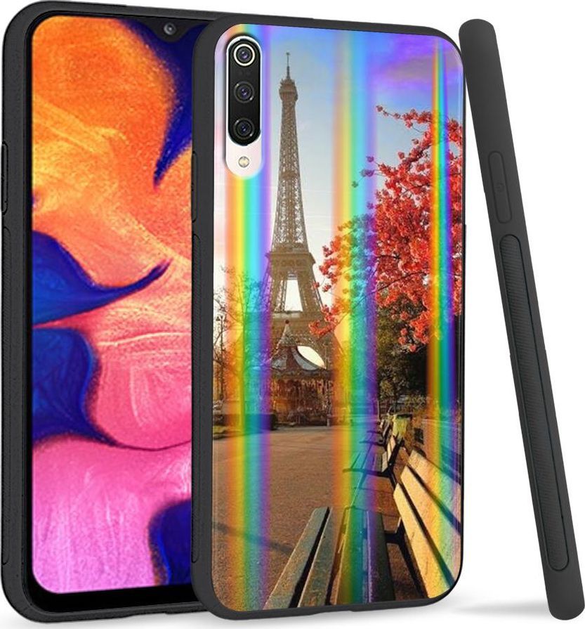 Super Fashion Etui na telefon Xiaomi Mi9 Rainbow Case Paris 1