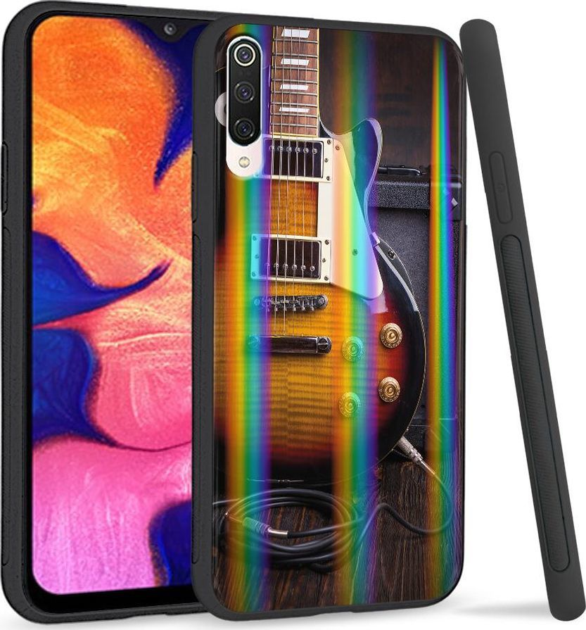 Super Fashion Etui na telefon Xiaomi Mi9 Rainbow Case Electric Guitar 1