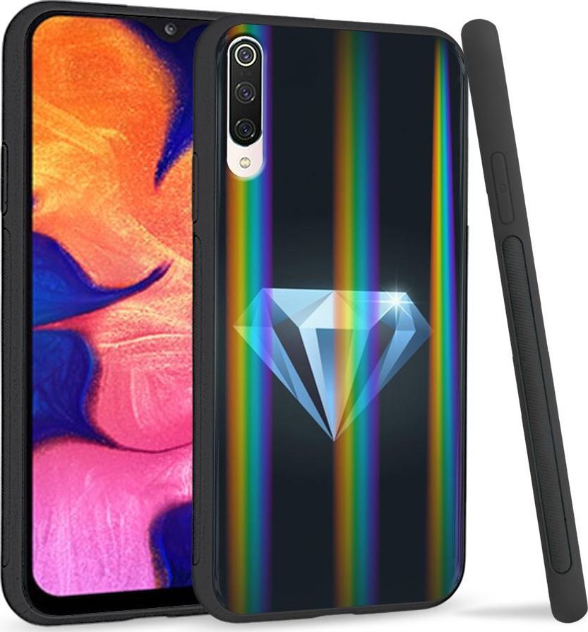 Super Fashion Etui na telefon Xiaomi Mi9 Rainbow Case Diament 1