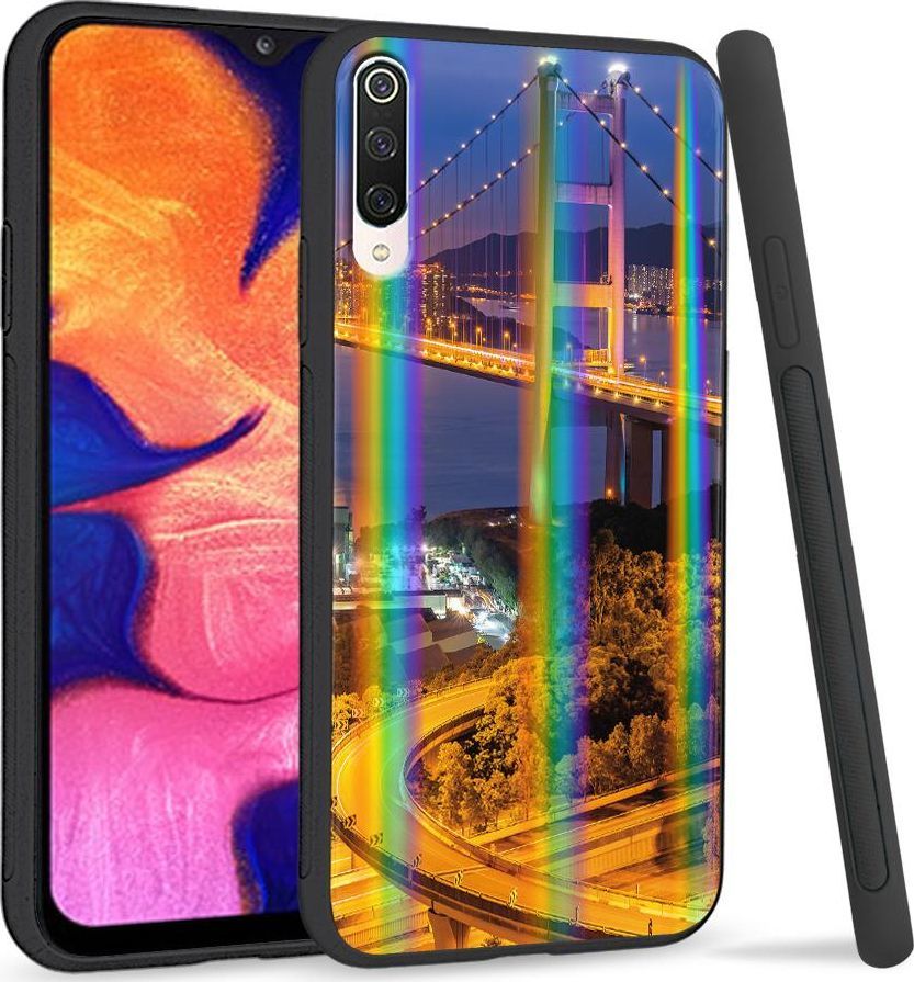 Super Fashion Etui na telefon Xiaomi Mi9 Rainbow Case Bridges 1
