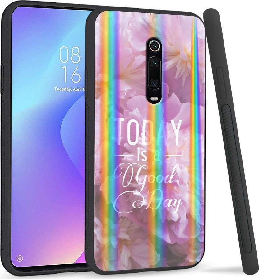 Super Fashion Etui Rainbow Series na Xiaomi Mi 9T Today is a good day 1