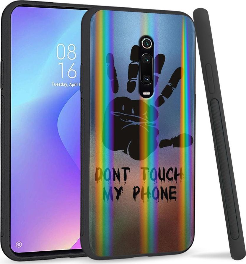 Super Fashion Etui Rainbow Series na Xiaomi Mi 9T Don't Touch My Phone 1