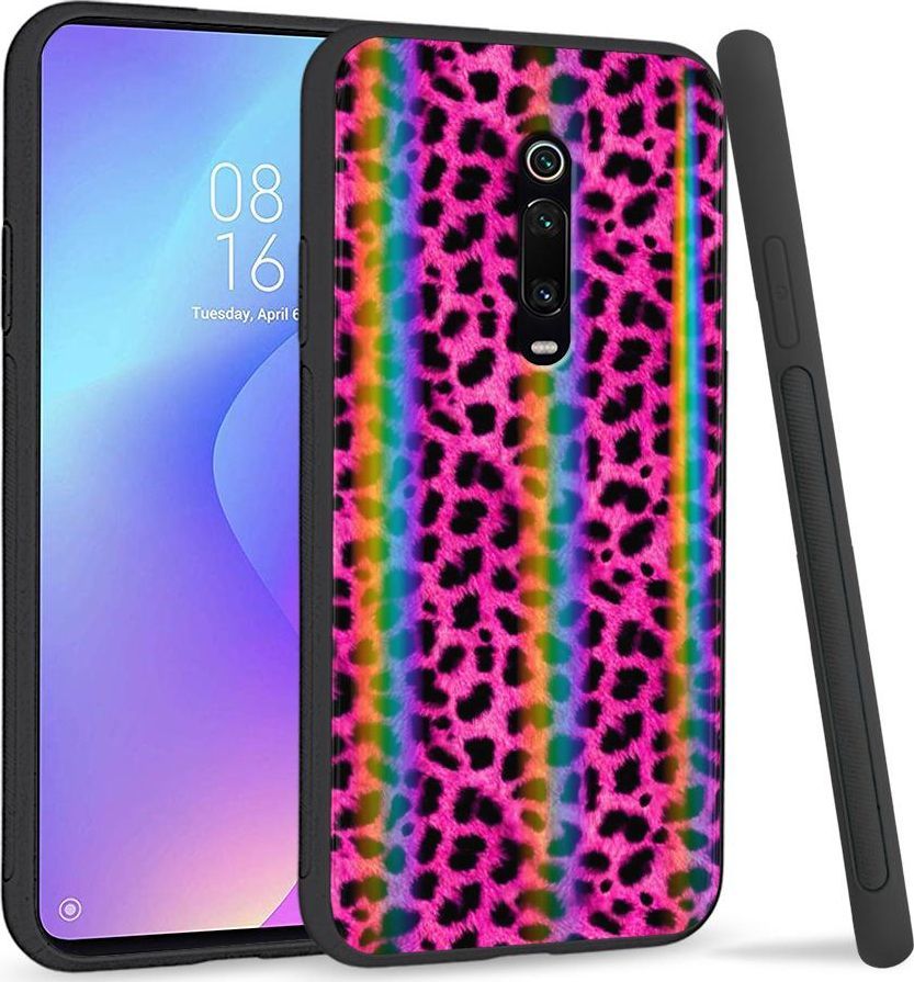 Super Fashion Etui Rainbow Series na Xiaomi Mi 9T Panterka 1