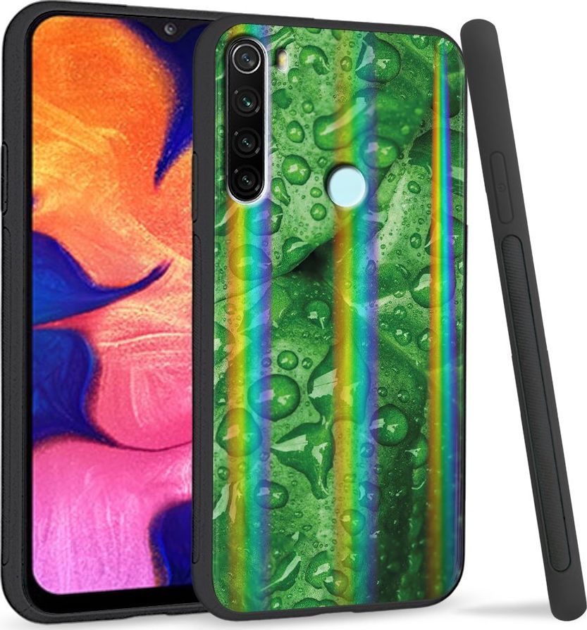 Super Fashion Etui Rainbow Series na Xiaomi Redmi Note 8 Krople 1