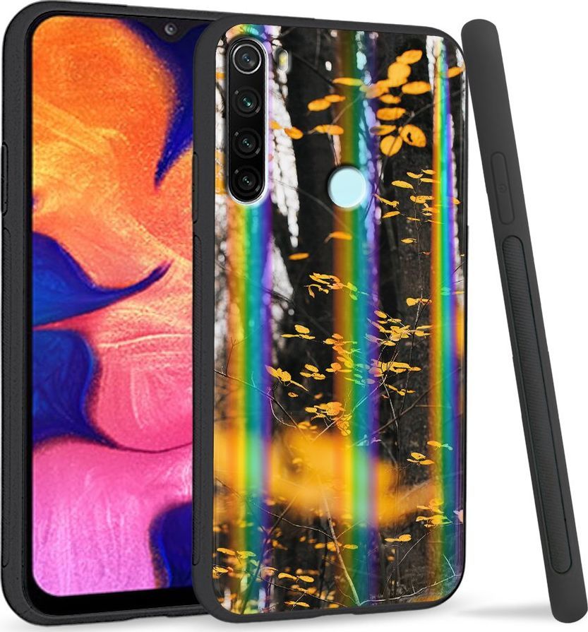 Super Fashion Etui Rainbow Series na Xiaomi Redmi Note 8 Las 1